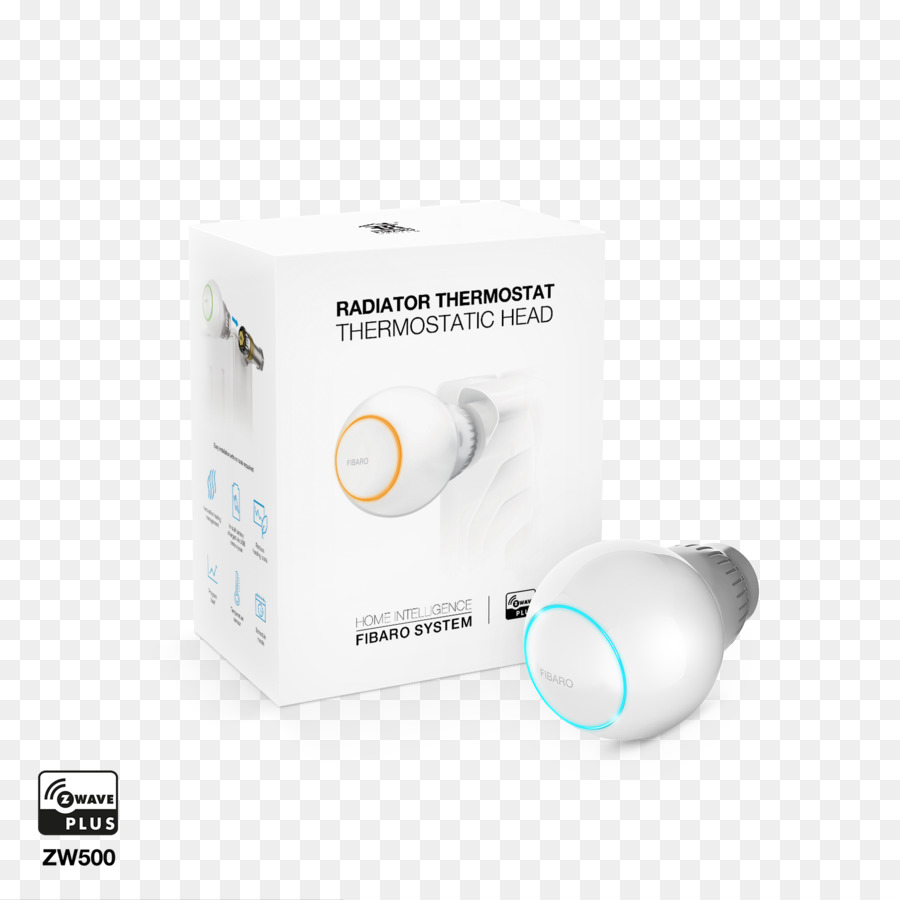 Termostato，Fibaro Fgbrs001 Interior Sensor De Temperatura Independente Sem Fio PNG