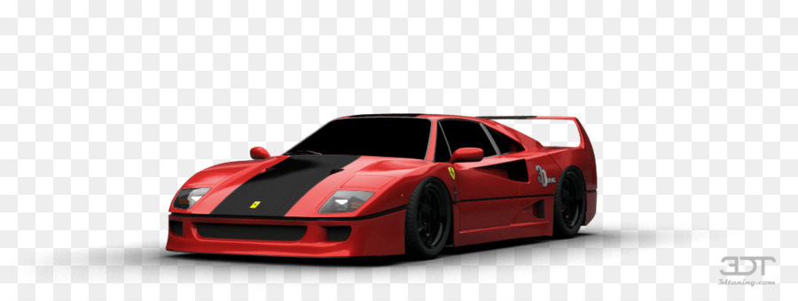 Ferrari F40，Carro PNG