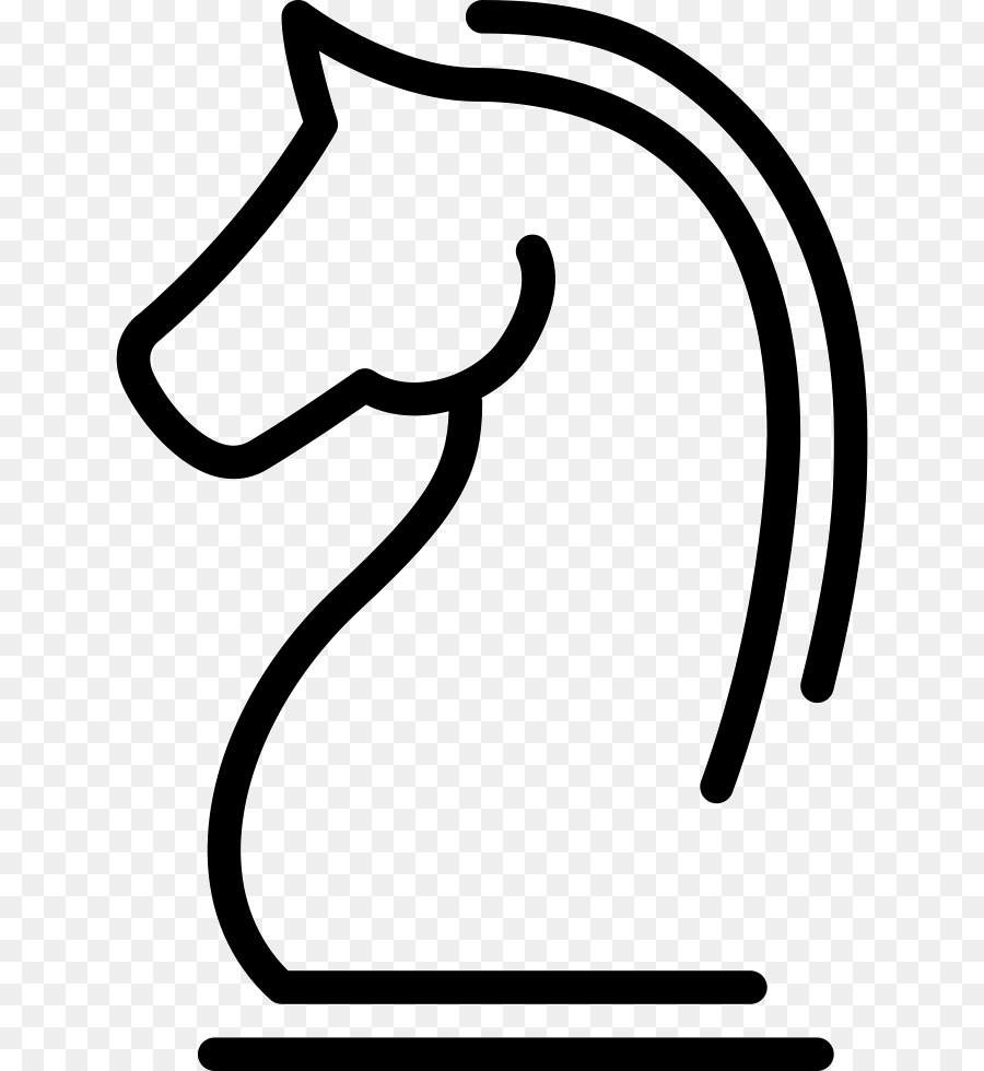 Cavalo Xadrez Cavaleiro Desenho Animado Contorno Isolado Fundo Branco  Mascote imagem vetorial de veleri© 409782034