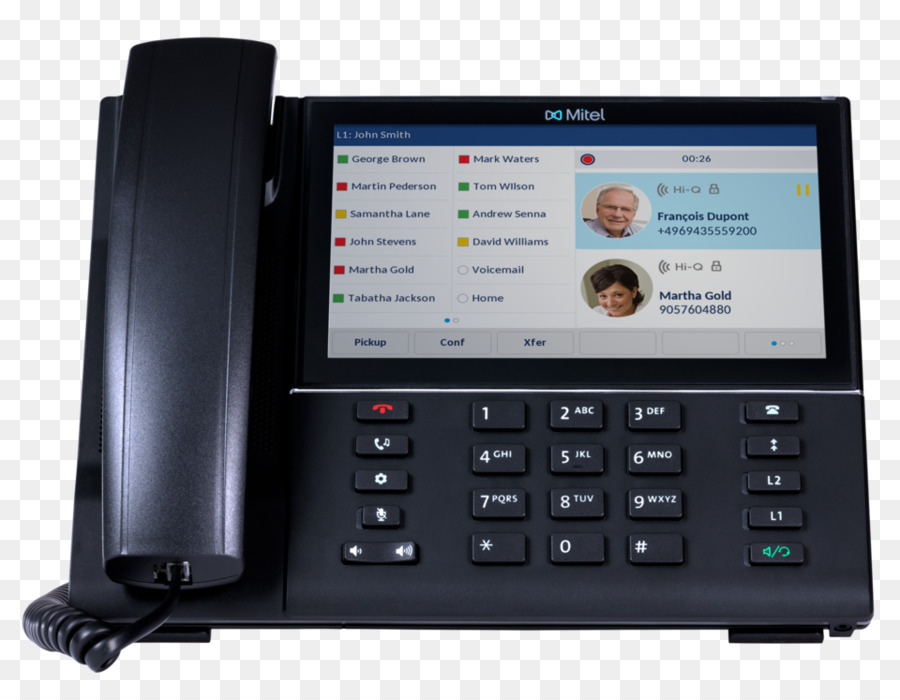 Mitel，Telefone Voip PNG