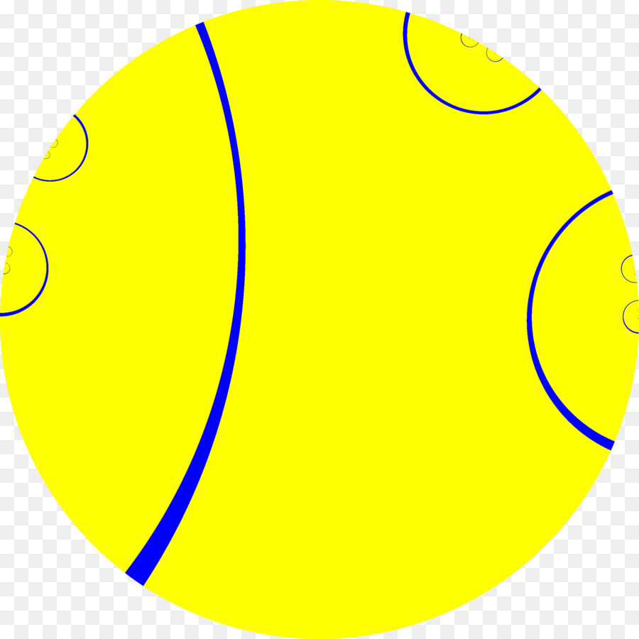 Círculo Amarelo，Faixa Azul PNG