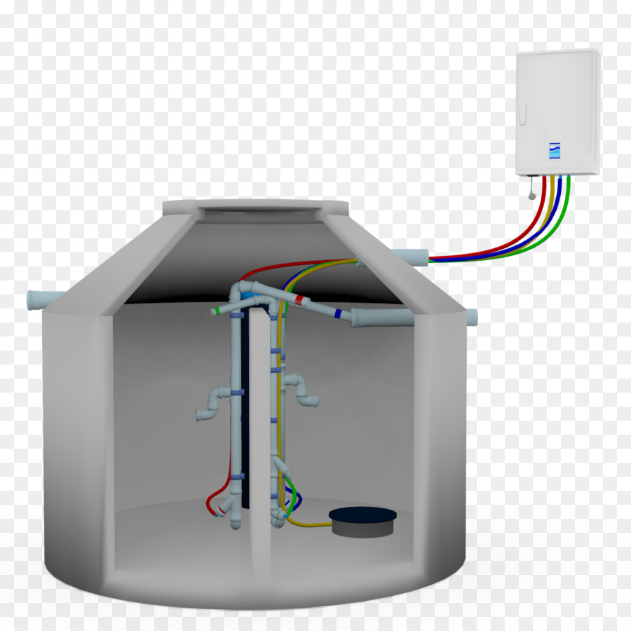 Pequena Estação De Tratamento De Esgoto，Fossa Séptica PNG