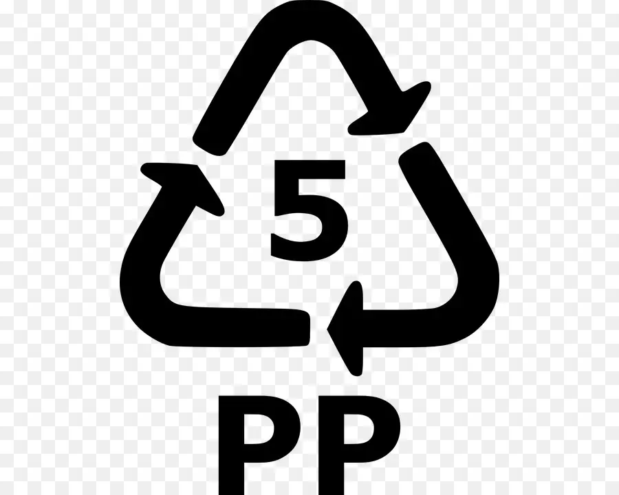 Plástico，O Símbolo De Reciclagem PNG