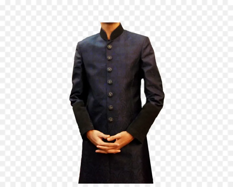 Sherwani Azul Marinho，Tradicional PNG