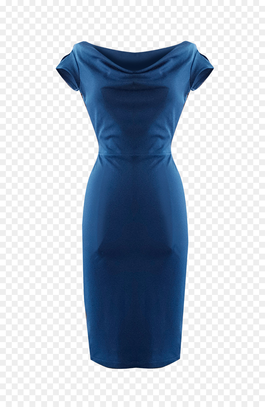 Vestido Azul，Roupas PNG