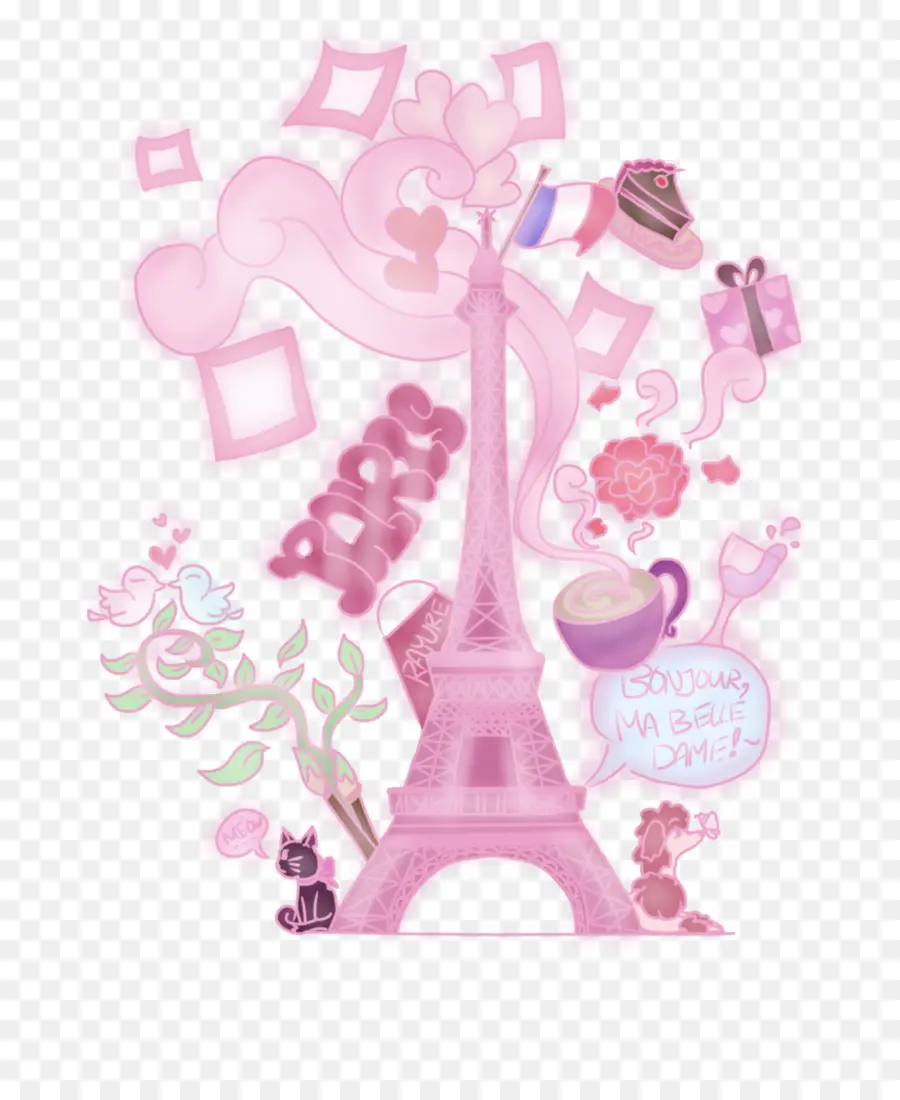 Torre Eiffel，Paris PNG