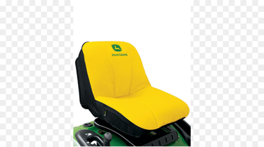 Capa De Assento Amarela，John Deere PNG