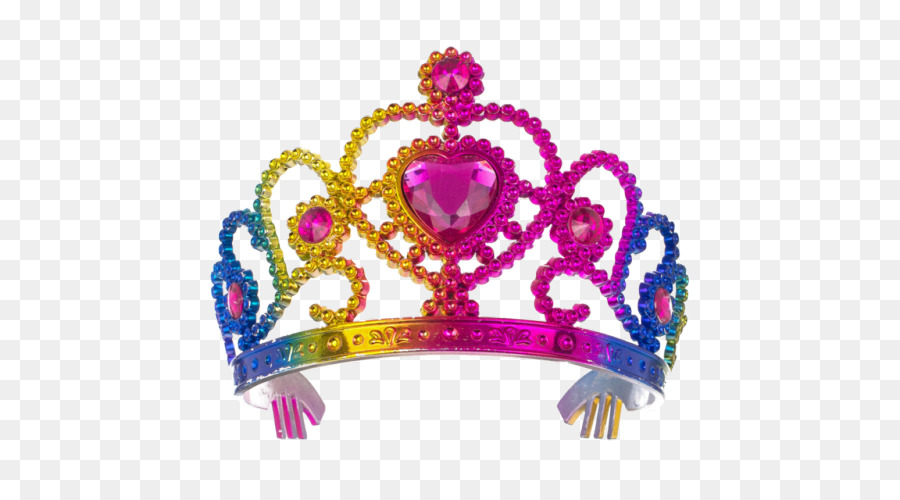 Tiara Colorida，Coroa PNG