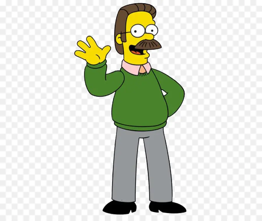 Ned Flanders，Simpsons Tapped Out PNG