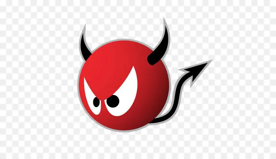 Emoji Do Diabo，Vermelho PNG