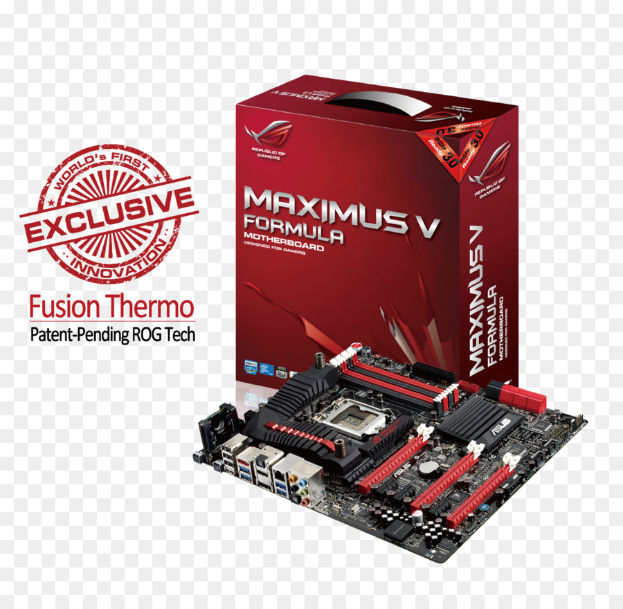 Placa Mãe，Asus Maximus V Formula Republic Of Gamers Placa Mãe Extended Atx Soquete Lga1155 Z77 Soquete Lga1155 PNG