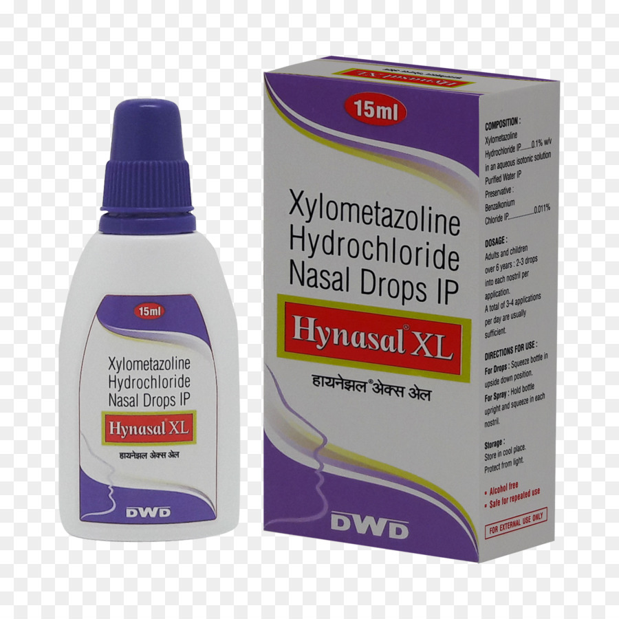 Xylometazoline，Spray Nasal PNG