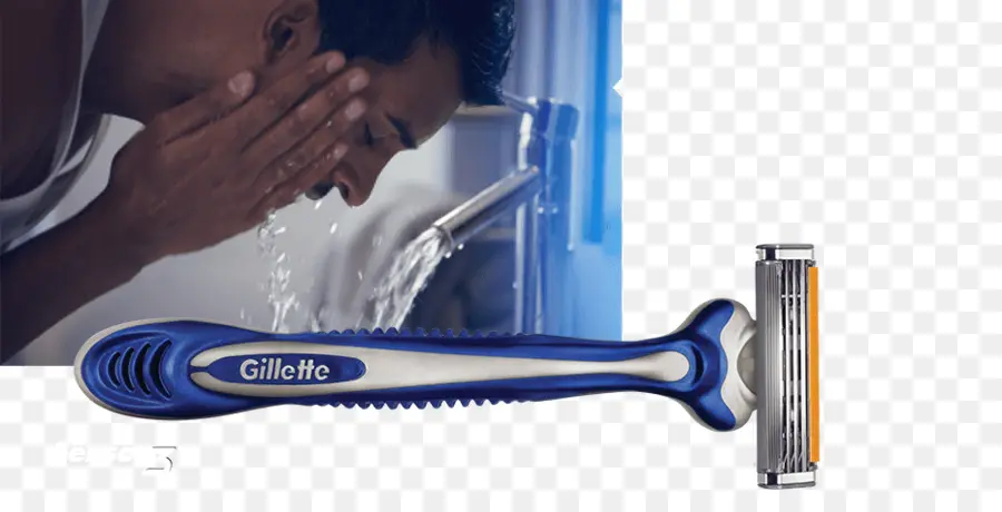 Navalha Gillette，Barbear PNG