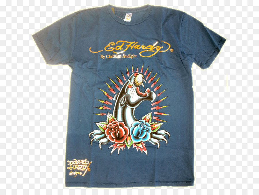 Camiseta Ed Hardy，Camisa PNG