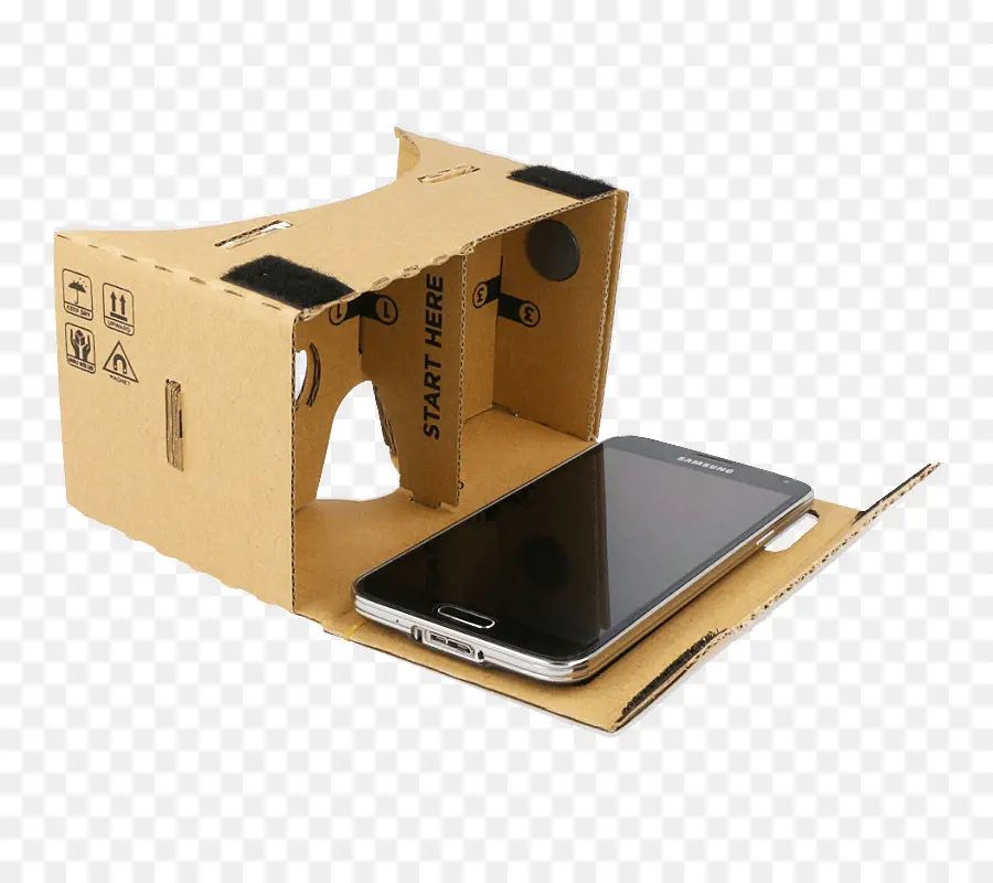 Vr De Papelão，Smartphone PNG