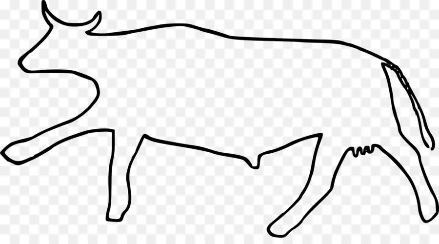 Vaca，Contorno PNG