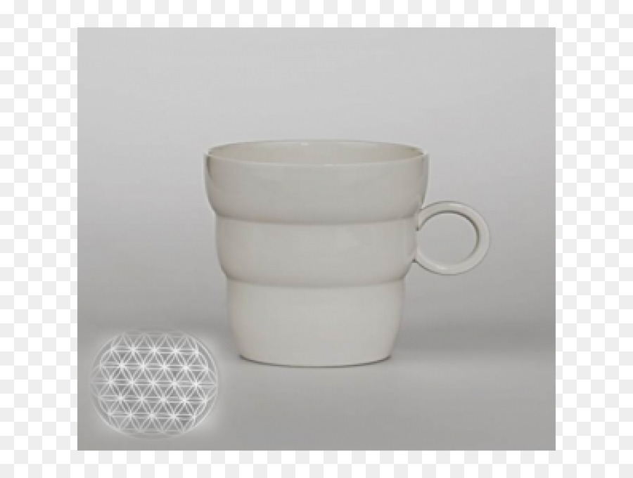 Círculos Sobrepostos Grade，Caneca PNG