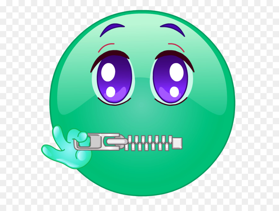 Emoji Verde，Zíper PNG