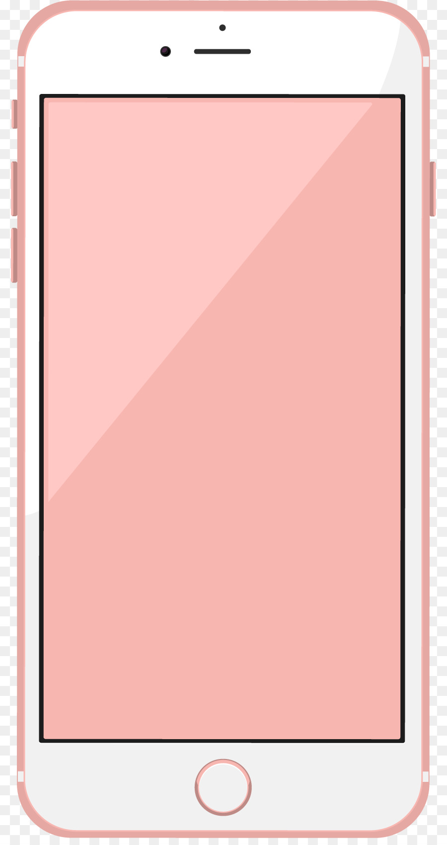 Smartphone Rosa，Móvel PNG