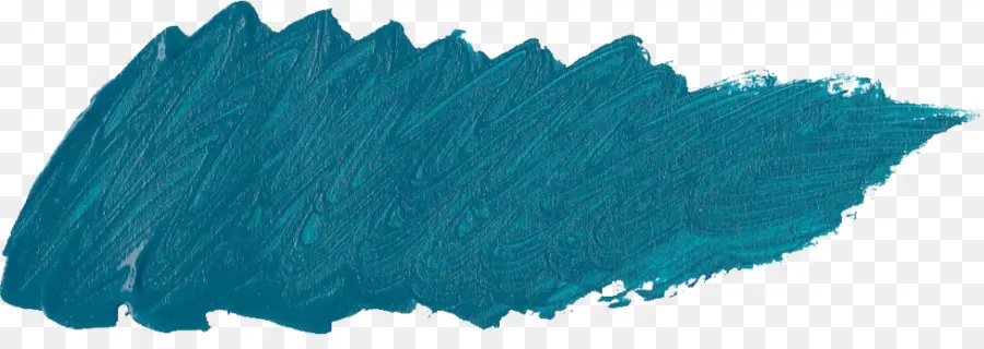 Tinta Azul，Pincelada PNG