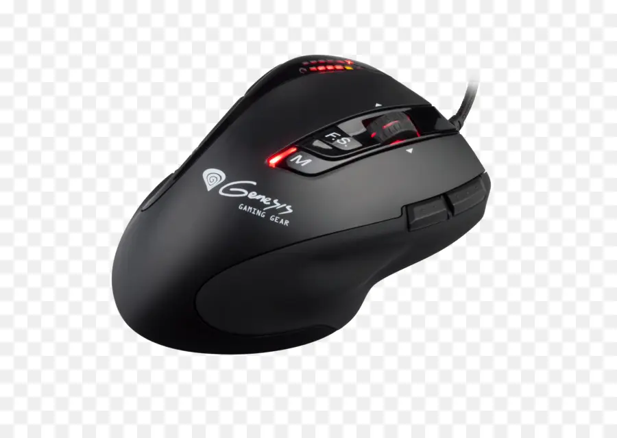 Mouse De Computador，Natec Gênesis Gx78 Laser Gaming Mouse Nmg0501 PNG
