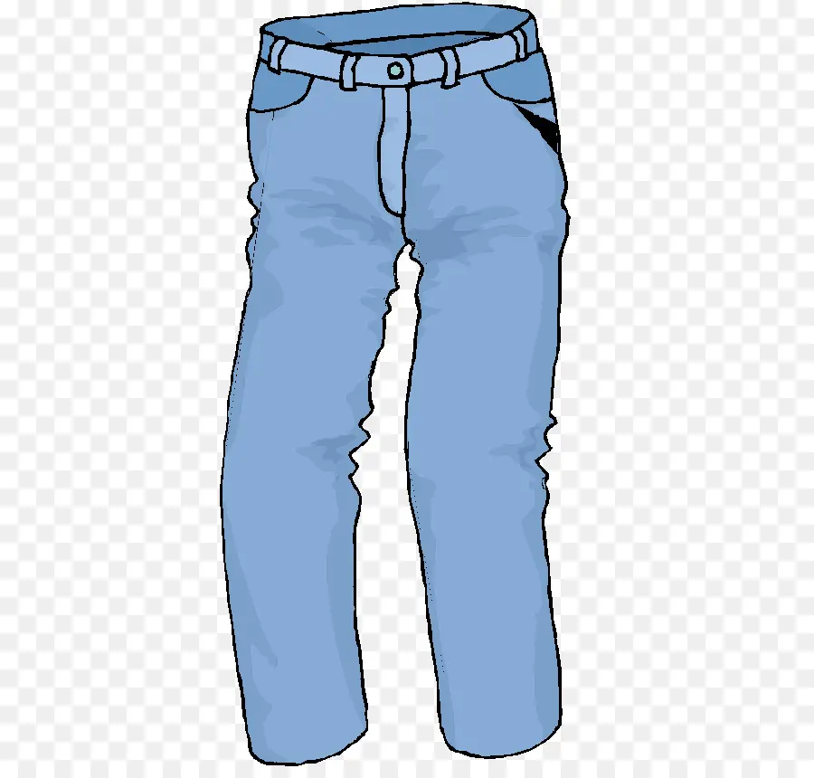 Jeans Azul，Jeans PNG