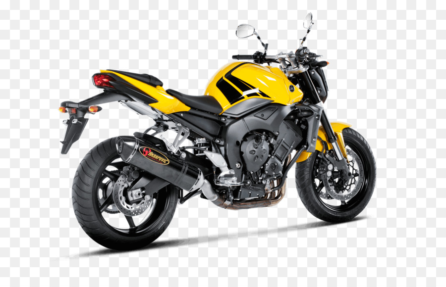 Yamaha Fz1，Sistema De Exaustão PNG