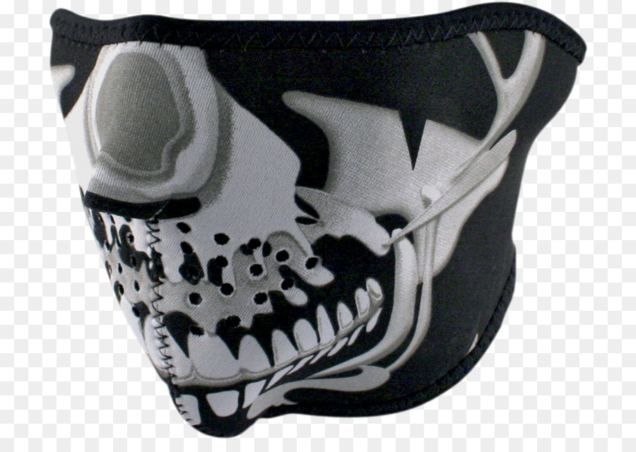 Máscara De Caveira，Máscara Facial PNG