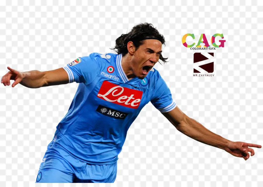 O Ssc Napoli，Jogador De Futebol PNG