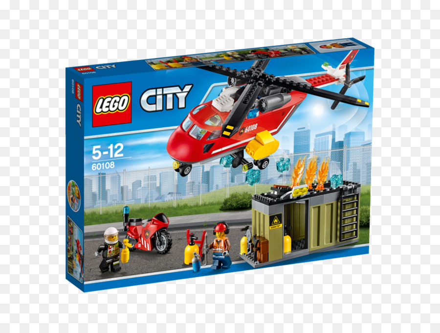Lego 60108 Bombeiros Da Cidade De Unidade De Resposta，Lego City PNG