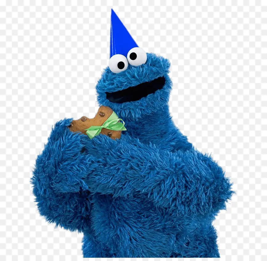 Cookie Monster，Feliz Aniversário Cookie Monster PNG