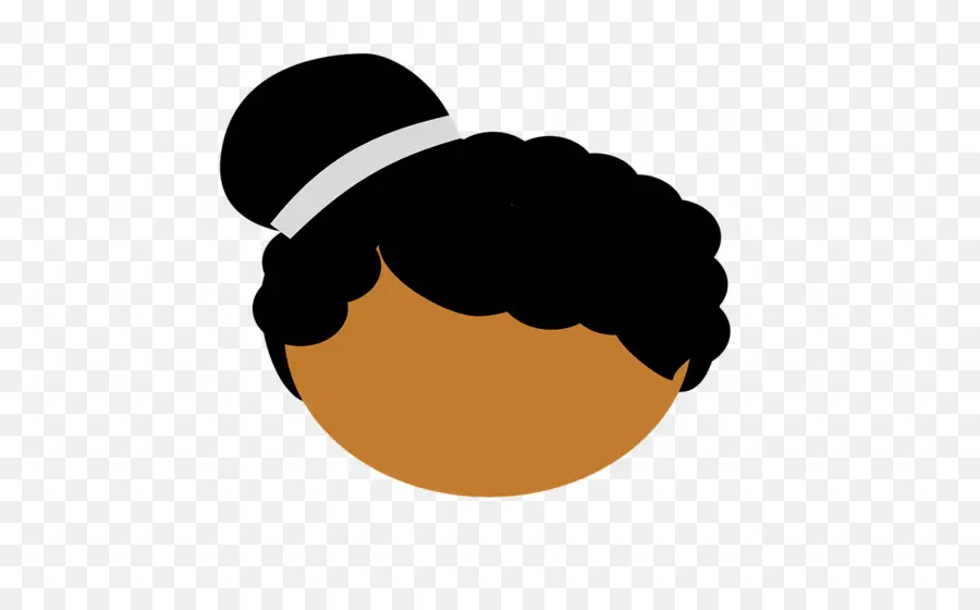 Cabelo Com Coque，Cabelo PNG