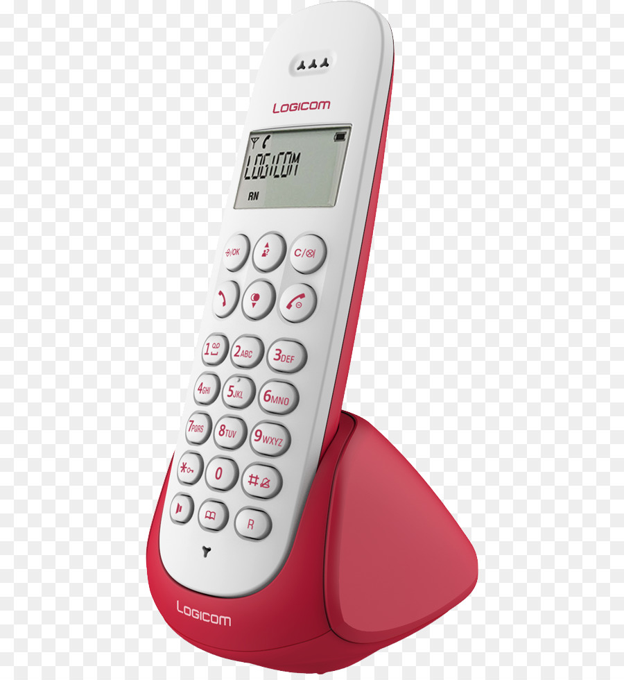 Logicom Aura 150 Telefone Sem Fio Com Identificador De Chamadas，Telefone Sem Fio PNG