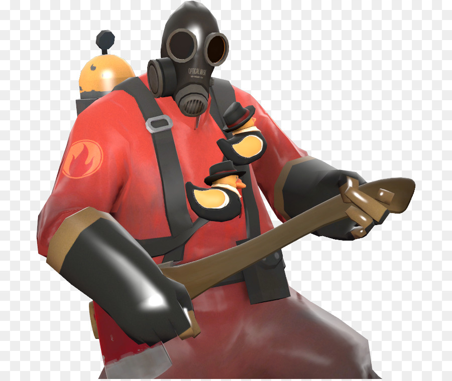 Personagem Pyro Vermelho，Máscara De Gás PNG