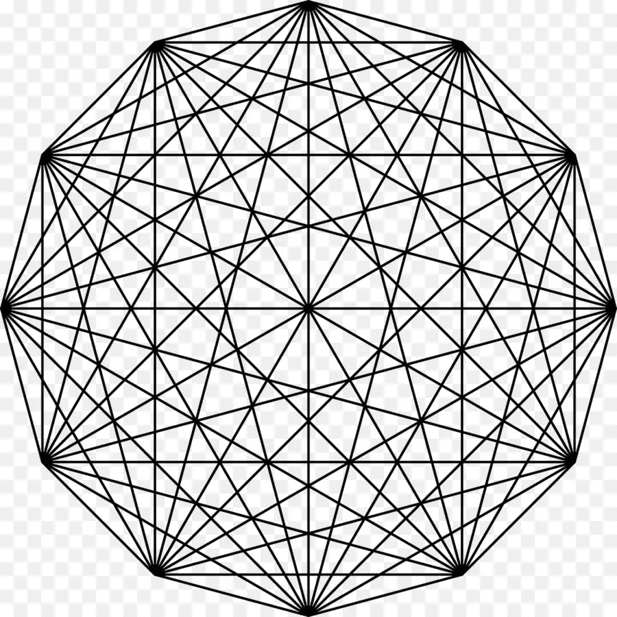 Dodecagon，Diagonal PNG