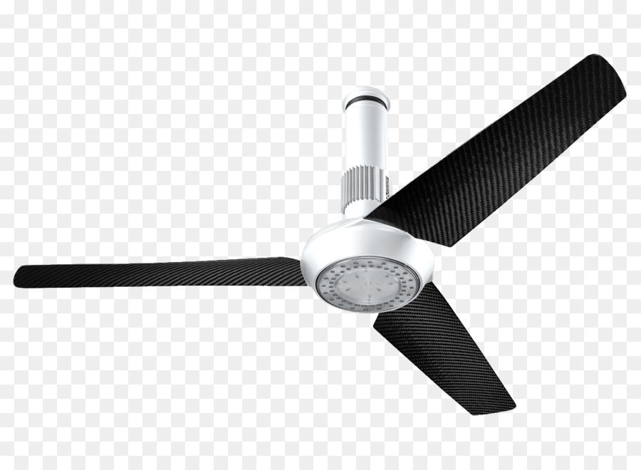 Ventilador De Teto，Preto PNG