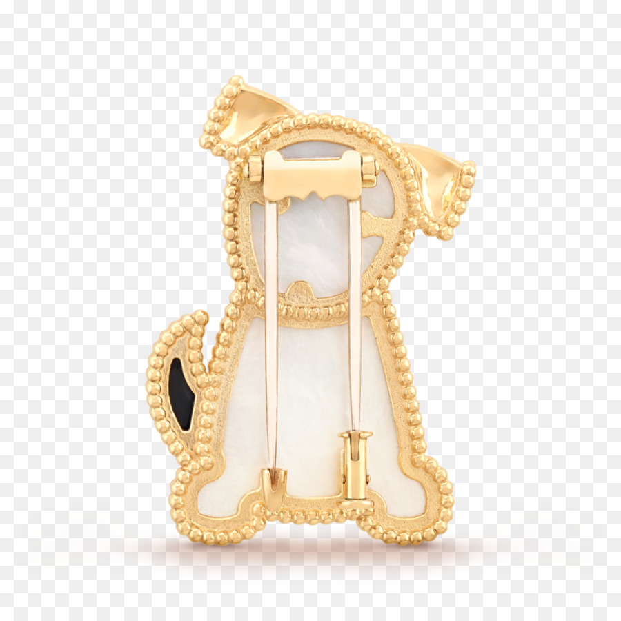 Broche De Cachorro Dourado，Cachorro PNG