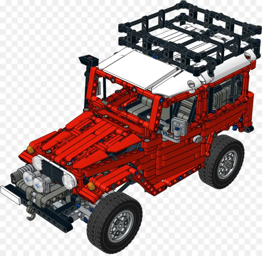 Carro Lego，Prédio PNG