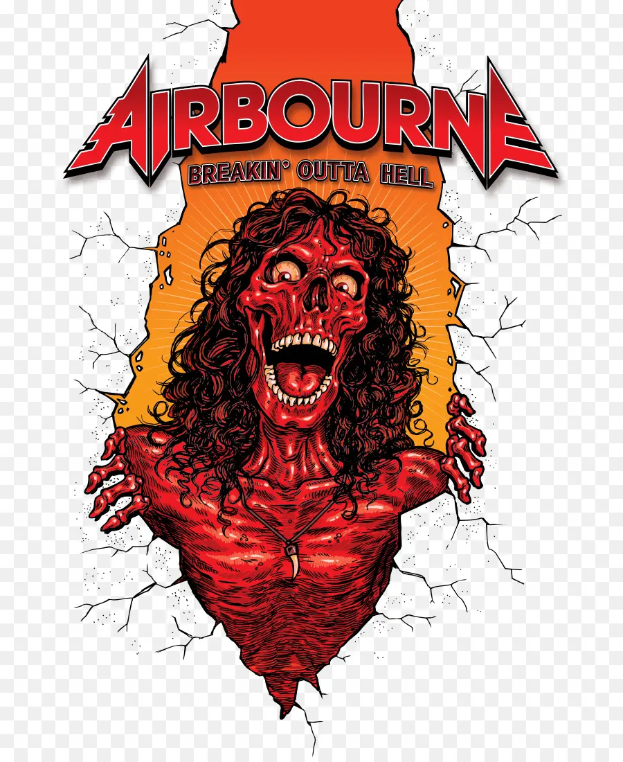 Airbourne，Breakin Outta Hell PNG