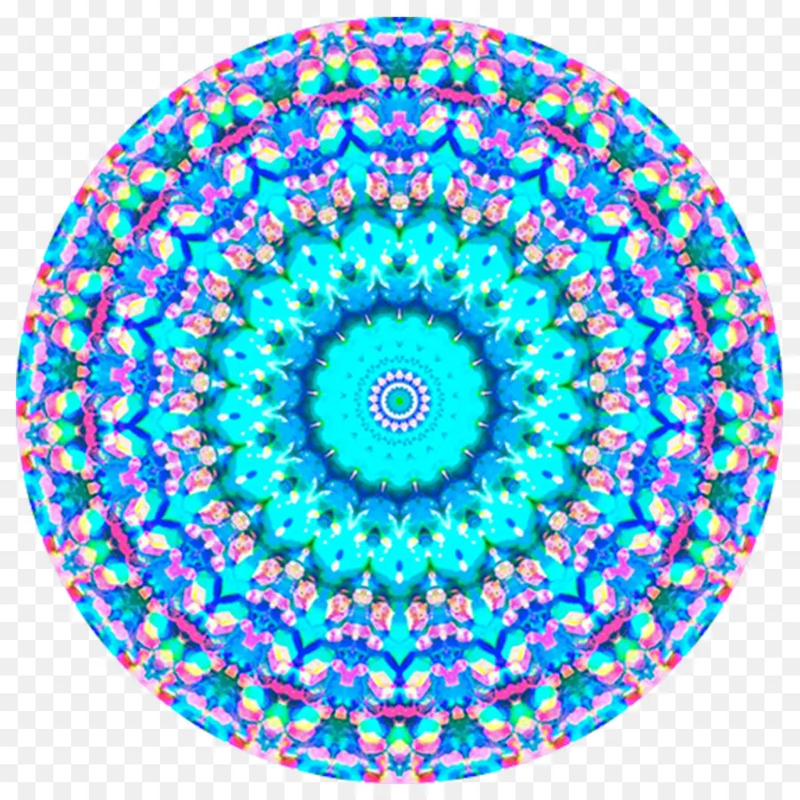 Mandala，Colorido PNG