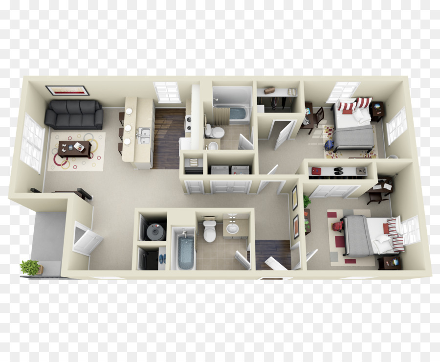 Layout Do Apartamento，Planta Baixa PNG