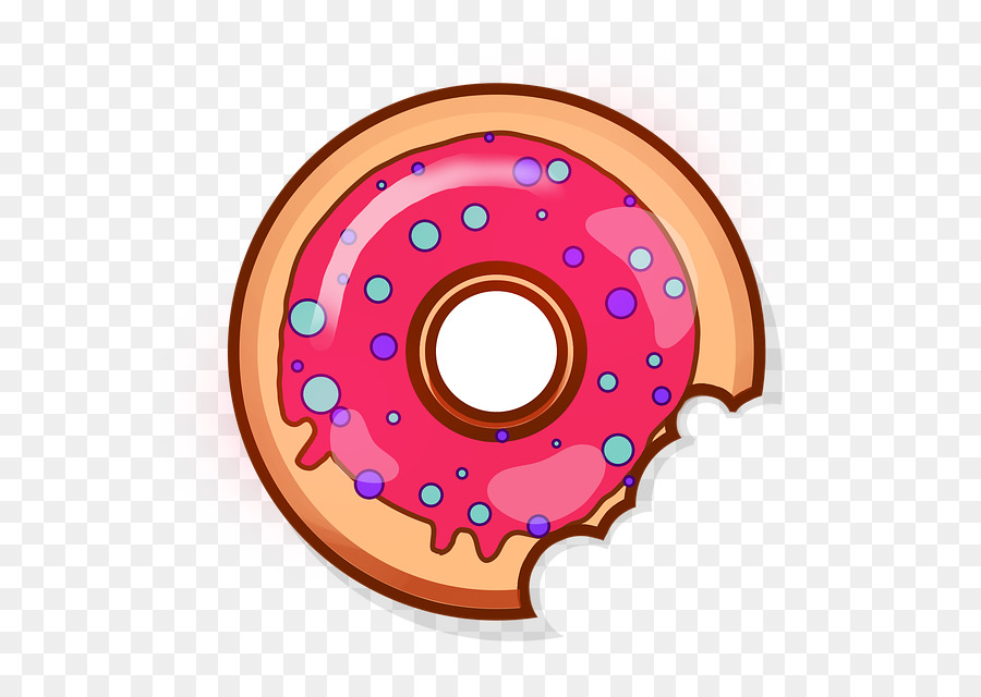 Rosquinha，Rosa PNG