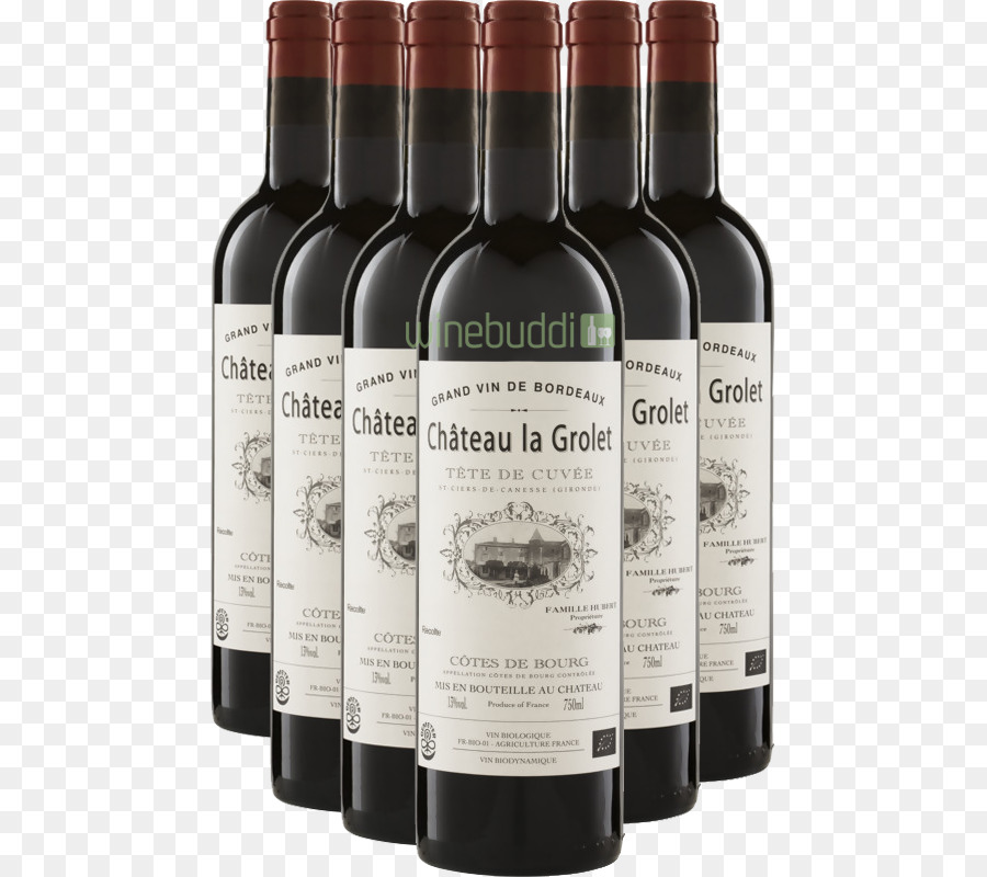 Vinho Château La Grolet，Garrafas PNG