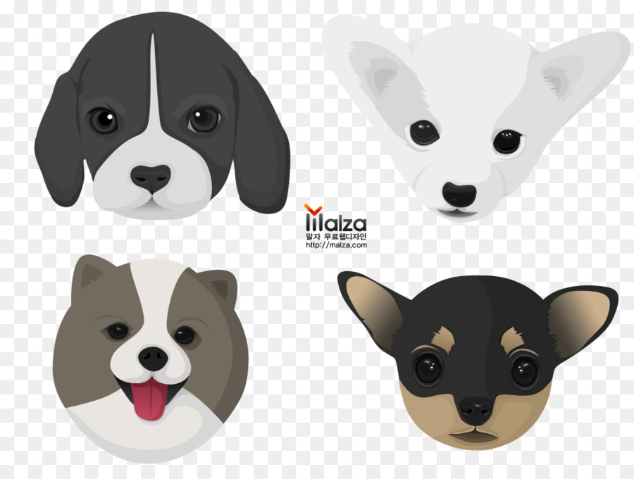 Caras De Cachorro，Desenho Animado PNG