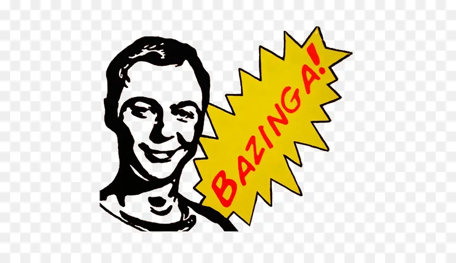 Bazinga，Estilo Cômico PNG