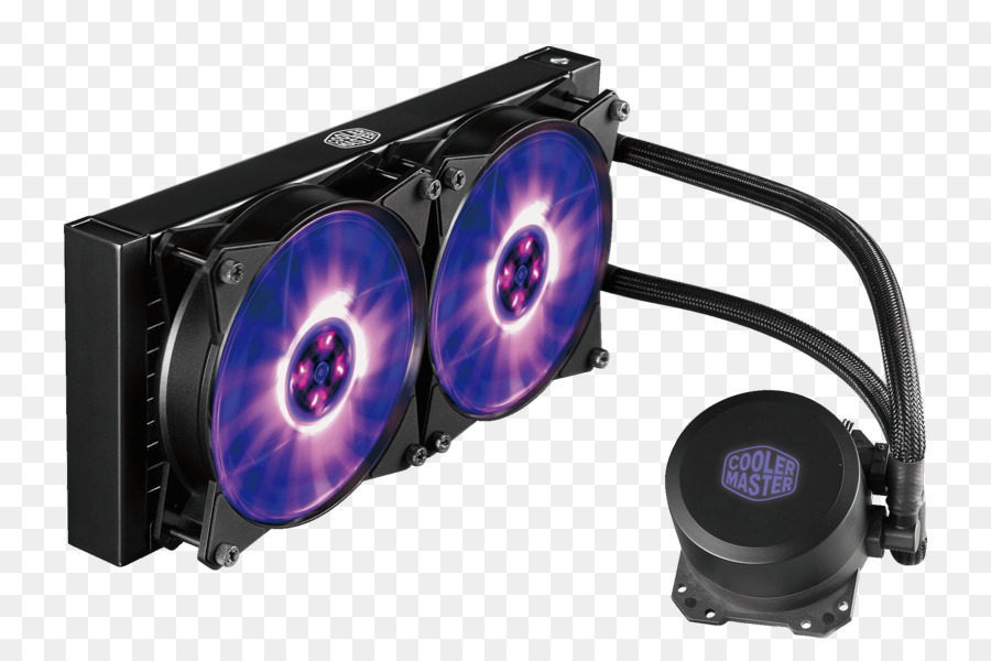 Computador Com Sistema De Resfriamento De Peças，Cooler Master PNG