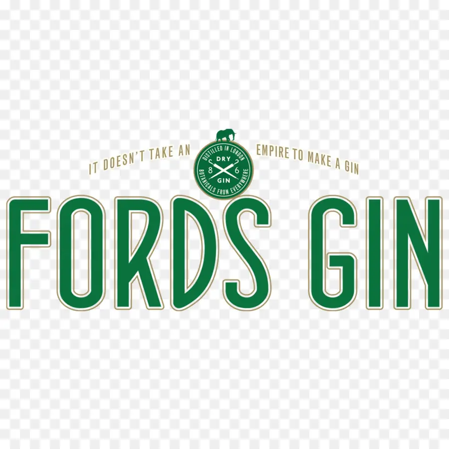 Gin Fords，álcool PNG