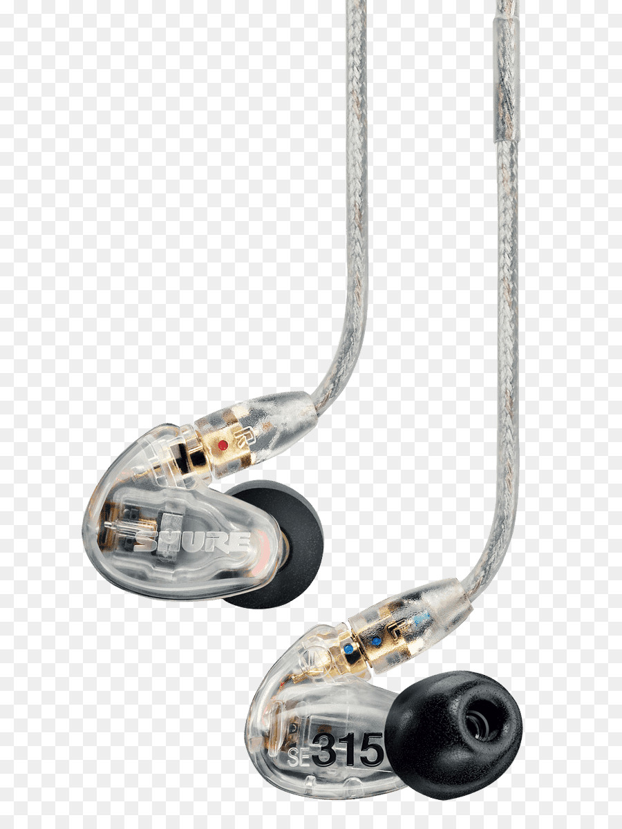 Shure Se315，Fones De Ouvido PNG