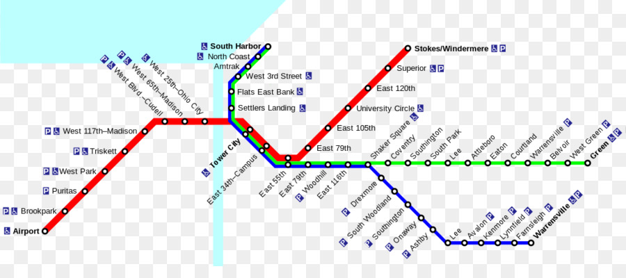 Mapa Do Metrô，Estações PNG