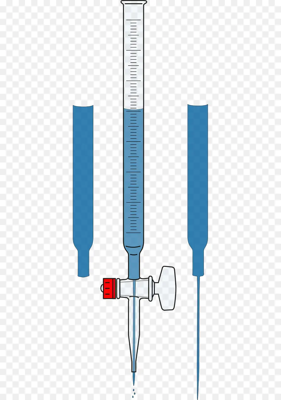 Titulação，Burette PNG